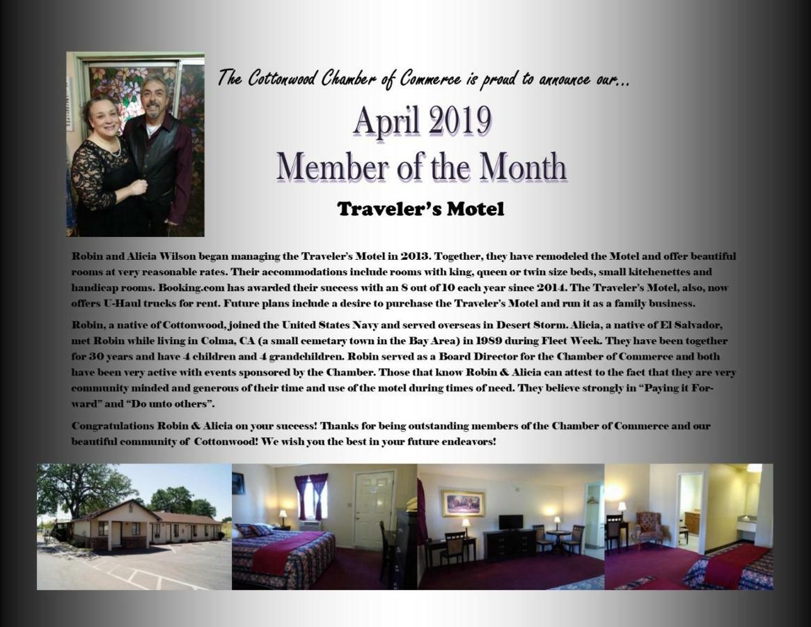 Travelers Motel Cottonwood Esterno foto